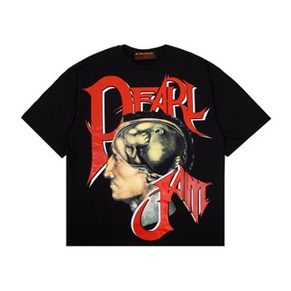 เสื้อยืด PEARL JAM OVERSIZE สีดํา