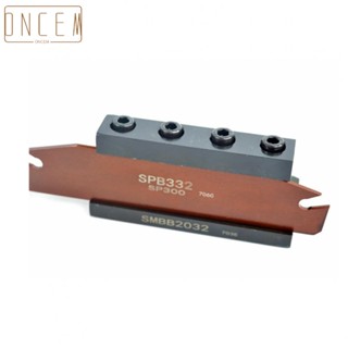 【ONCEMOREAGAIN】1Set SMBB2032 Cutting Blade Holder +SPB332 Cutting Blade For CNC Milling Cutter