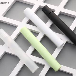 [eetmo] ขวดลูกกลิ้งเปล่า พลาสติก สเตนเลส สําหรับใส่น้ํามัน 10 มล.
