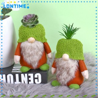 Lontime ตุ๊กตาไร้หน้า สีส้ม สําหรับตกแต่งห้อง เทศกาล 2 ชิ้น