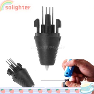 Solighter หัวฉีดปากกา 5V 12V อุปกรณ์เสริม สําหรับเครื่องพิมพ์ DIY