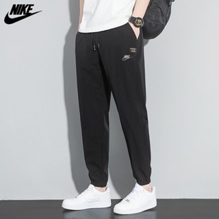 Nike กางเกงเลกกิ้ง ขาตรง ทรงหลวม ใส่สบาย สไตล์เกาหลี ของแท้ 100% สําหรับผู้ชาย