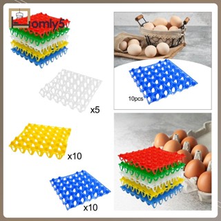 [Homyl5] ถาดเก็บไข่ 30 ช่อง ประหยัดพื้นที่ แบบพกพา สําหรับตู้เย็น ห้องครัว