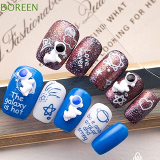 Doreen เครื่องประดับตกแต่งเล็บ ลายการ์ตูนนักบินอวกาศ DIY