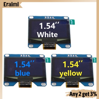 Eralml บอร์ดโมดูลหน้าจอ Oled 1.54 นิ้ว 4pin Fpc 128x64 I2c อินเตอร์เฟส มุมมองกว้างมาก