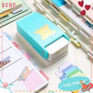 Suhu เครื่องแยกฉลาก ฉลาก แบบหลวม ทนทาน สําหรับคั่นหนังสือ DIY