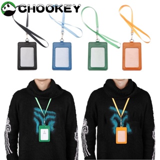 Chookey กระเป๋าสตางค์แฟชั่น ใส่บัตรประจําตัว บัตรประจําตัว สํานักงาน โรงเรียน