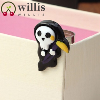 Willis แหวนเปิด รูปฟักทอง ค้างคาว ผี ผี ตลก สไตล์เรโทร ฮาโลวีน สําหรับผู้หญิง