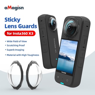 Amagisn กาวป้องกันเลนส์กล้อง อุปกรณ์เสริม สําหรับ Insta360 X3