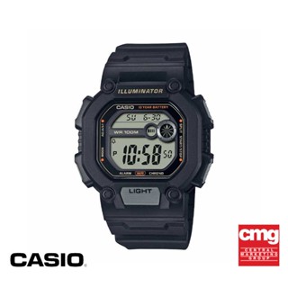 CASIO นาฬิกาข้อมือ CASIO รุ่น W-737HX-1AVDF วัสดุเรซิ่น สีดำ