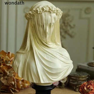 Wonda รูปปั้นเทพธิดา สีขาว สไตล์วินเทจ เรโทร สําหรับตกแต่งบ้าน