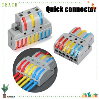 Teath อุปกรณ์เชื่อมต่อสายไฟ Led PCT SPL แบบกดเข้า