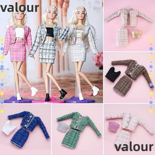 Valour ใหม่ล่าสุด ชุดกระโปรงลําลอง อุปกรณ์เสริม สําหรับตุ๊กตา DIY 1 ชุด