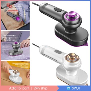 [Prettyia1] เครื่องรีดผ้าแห้งและเปียก 30W ขนาดเล็ก แบบพกพา สําหรับสํานักงาน ธุรกิจ EU