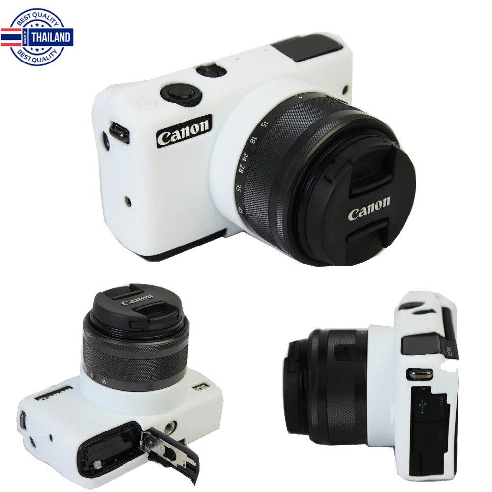 คสกล้อง Canon M10 เคสนิ่ม Silicone Camera Case Bag Cover for Canon EOS M10 eosm10 Camera