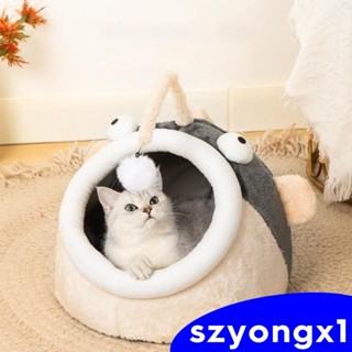 [Szyongx1] บ้านโคมไฟ เฟอร์นิเจอร์ รูปปลา สําหรับสัตว์เลี้ยง สุนัข แมว