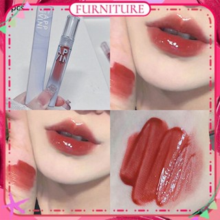 ♕ Cappuvini Wave Sense Water Lip Glaze Mirror Doodle Glass Smooth Moisturizing Lipstick ง่ายต่อการสี Long Lasting Party Festival Lip Makeup FURNITURE