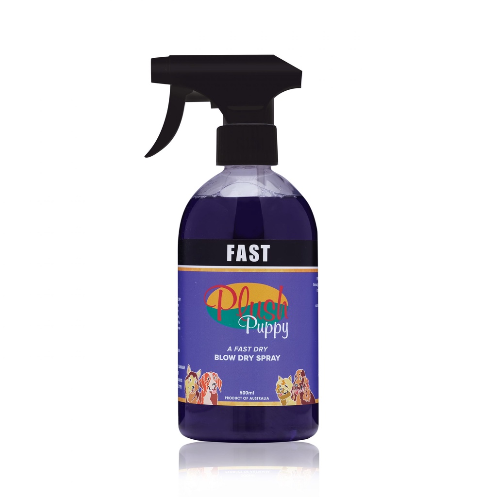 Plush Puppy Fast Blow Dry Spray 500ml