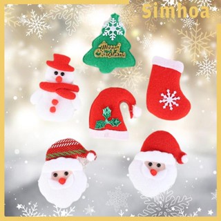 [SIMHOA] ตุ๊กตาซานตาคลอส เทศกาลคริสต์มาส 6 ชิ้น