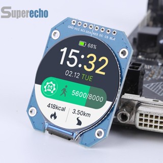 บอร์ดอินเตอร์เฟซ หน้าจอ LCD TFT SPI HD IPS 2.8-3.3V 1.28 นิ้ว สําหรับ Arduino [superecho.th]