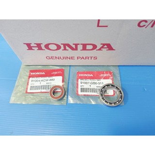 91004-KCW-880/91007-GB6-911ลูกปืนแกนราวลิ้น(เพลาลูกเบี้ยว)แท้HONDA Wave100s/zปี2005,Wave125รุ่นคาร์บูรวม2ชิ้น