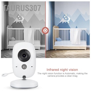 Taurus307 3.2 "HD ไร้สายอินเตอร์คอม 2 ทางเสียง IR Baby Care Monitor กล้องเฝ้าระวัง