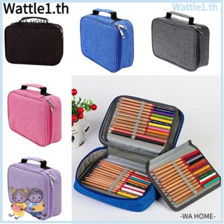 Wttle กระเป๋าดินสอ ผ้า 72 ช่อง อเนกประสงค์ จุของได้เยอะ สําหรับนักเรียน