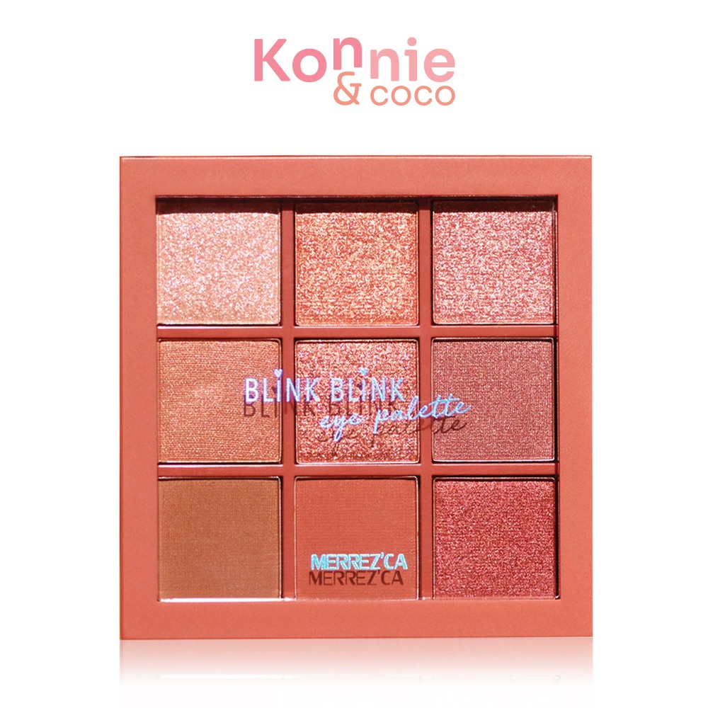 Merrezca Blink Blink Eye Palette #Hold Me Tight เมอร์เรซกา อายแชโดว์เนื้อละเอียด.