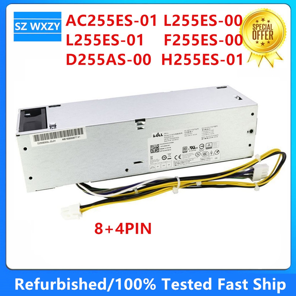 พาวเวอร์ซัพพลาย สําหรับ DELL OptiPlex 3020 7020 9020 T7100 SFF AC255ES-01 L255ES-00 L255ES-01 F255ES