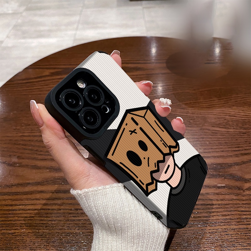 ปลอกหนังสําหรับiphone 16 15 14 13 12 11 Pro X XR XS Max 6 6s 7 8 Plusแฟชั่นคู่เคสซิลิโคนอ่อนนุ่มป้องกันปกหลังเต็ม | Zd B051