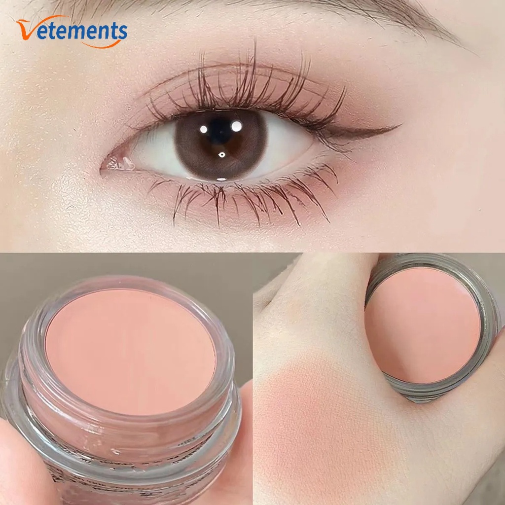 อายแชโดว์ บลัชออน เนื้อครีมมันฝรั่งบด สีม่วงธรรมชาติ อเนกประสงค์