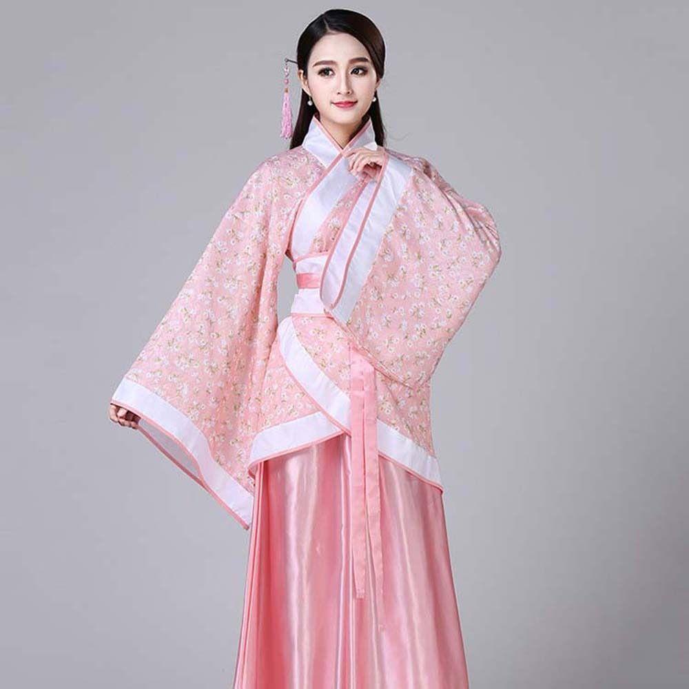 Stellarfind จีน Hanfu กระโปรง,เครื่องแต่งกายเวทีคอสเพลย์ชุดจีนโบราณ, Retro Han Tang Dynasty ดอกไม้เย็บปักถักร้อยชุดจีนโบราณเครื่องแต่งกาย Party - รูปที่ 2