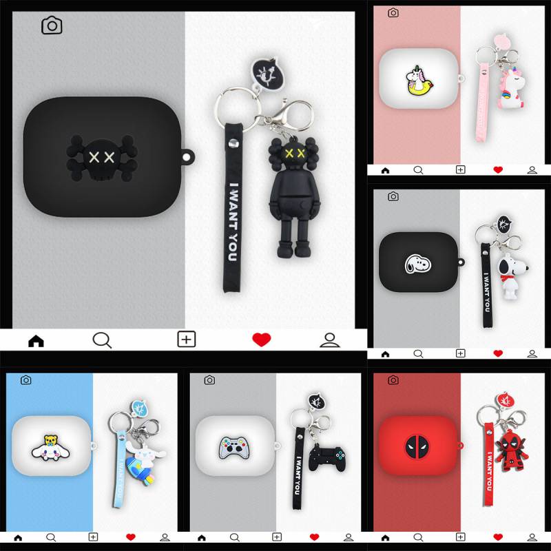 AG13 redmi buds 5 case / XIAOMI AIR3 SE  Silicone Case  Dust-proof Protective Case for buds 5 / AIR3