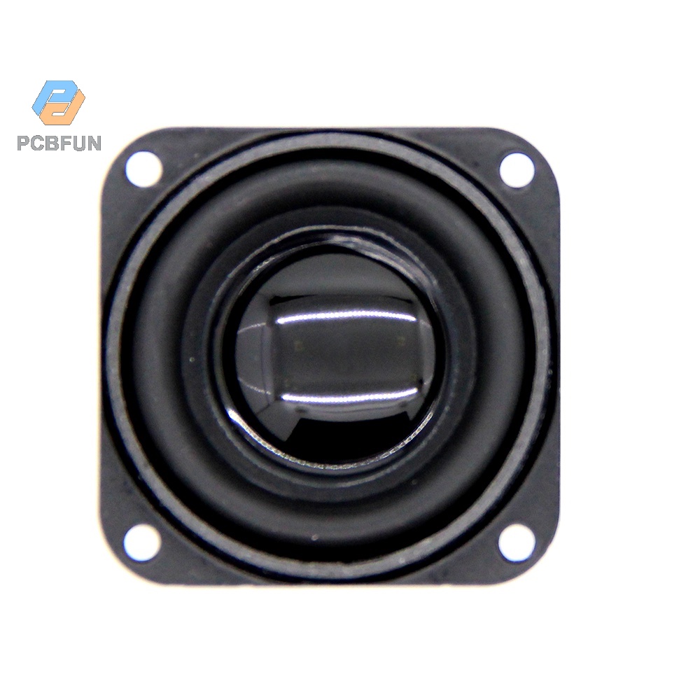 Pcbfun ลําโพงแม่เหล็กภายใน 40 มม. 1.5 นิ้ว 4 โอห์ม 3w เบสมัลติมีเดีย