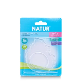 NATUR ยางกัดซิลิโคน ทรงปลา และทรงลูกเจี๊ยบ