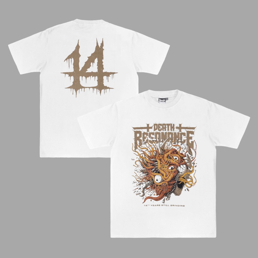 Heretic - เสื้อยืด - DR14 Kuala Lumpur White Short Sleep Fashion Hardworking T เสื้อ