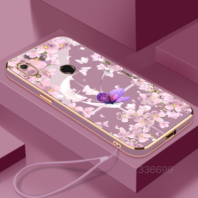 เคส Huawei Y6P Huawei y6 2019 y6s y6 prime Huawei y6 pro 2019 เคสโทรศัพท์ sakura ซิลิโคน สวย เคสโทรศ