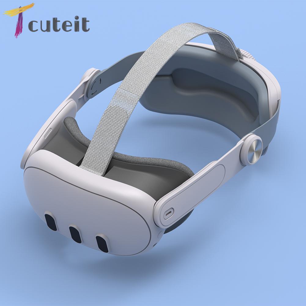 สไตล์ใหม่ T3 Series เปลี่ยนแถบคาดศีรษะ Elite Headwear 360°การออกแบบที่โอบกอด + 180°แผ่นฟองน้ํา ออกแบบตามสรีรศาสตร์ ปรับขนาดได้ สําหรับ Meta Quest 3