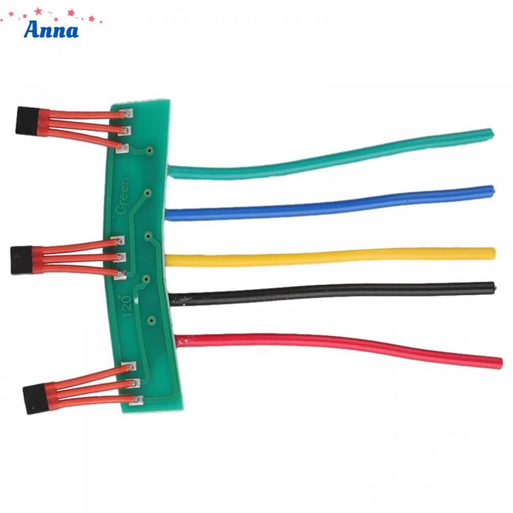 【Anna】Ebike hall  Electric Scooter Hall Sensor 120° 43F PCB Cable for 3wheel motor