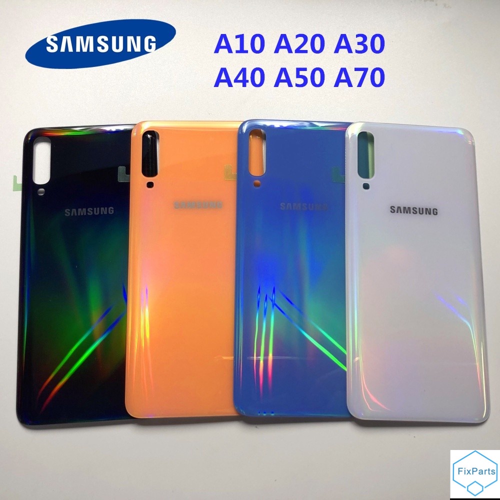 อะไหล่ฝาครอบแบตเตอรี่ A50 สําหรับ Samsung Galaxy A10 A20 A30 A40 A50 A70 2019