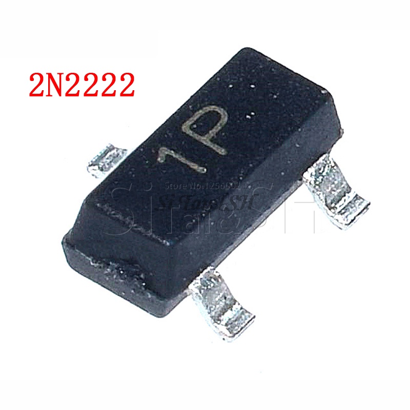 100PCS 2N2222A 2N2222 1P SOT-23 MMBT22A SMD MMBT2222 SOT23-3 ทรานซิสเตอร์ใหม่ OriginalIC