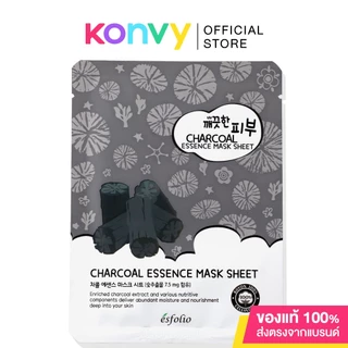 Esfolio Pure Skin Essence Mask Sheet 25ml แผ่นมาสก์หน้า.