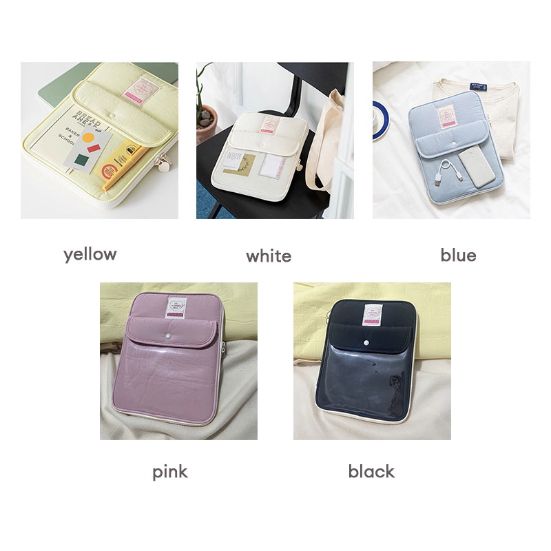 Camidy ใหม่ กระเป๋าใส่แท็บเล็ต คอมพิวเตอร์ สไตล์เกาหลีใต้ สําหรับ iPad io11 13 นิ้ว