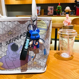 OKK Life Stop(A0806)*พร้อมส่งในไทย*พวงกุญแจ การ์ตูนหมี Coolso สุดเท่ สําหรับห้อยกระเป๋า/ห้อยกุญแจ สินค้าพร้อมส่งจากไทย
