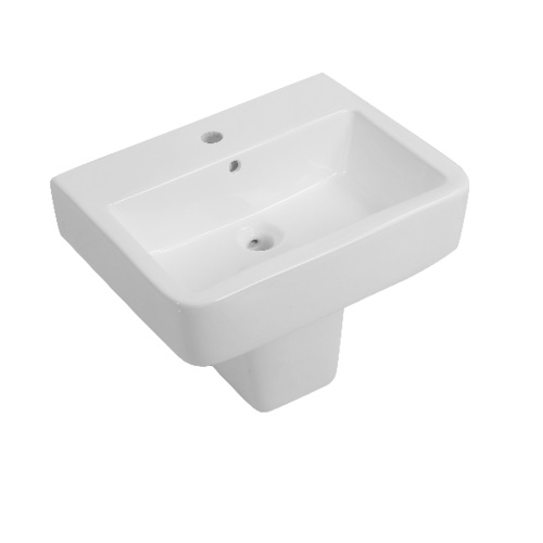 GlobalHouse Verno อ่างล้างหน้าแบบแขวนพร้อมขาอ่างลอย รุ่น ปารีส VN-937 สินค้าของแท้คุณภาพดี