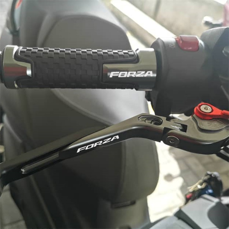แฮนด์มือจับยางเจล CNC 22 มม. อุปกรณ์เสริม สําหรับรถจักรยานยนต์ HONDA FORZA125 250 FORZA 300 FORZA 350 All Year