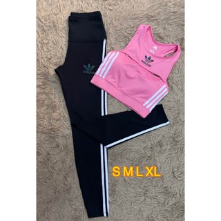 ชุดโยคะ สปอร์ตบา กางเกงเล็กกิงขายาว AD09 ใส่สบาย [sport]