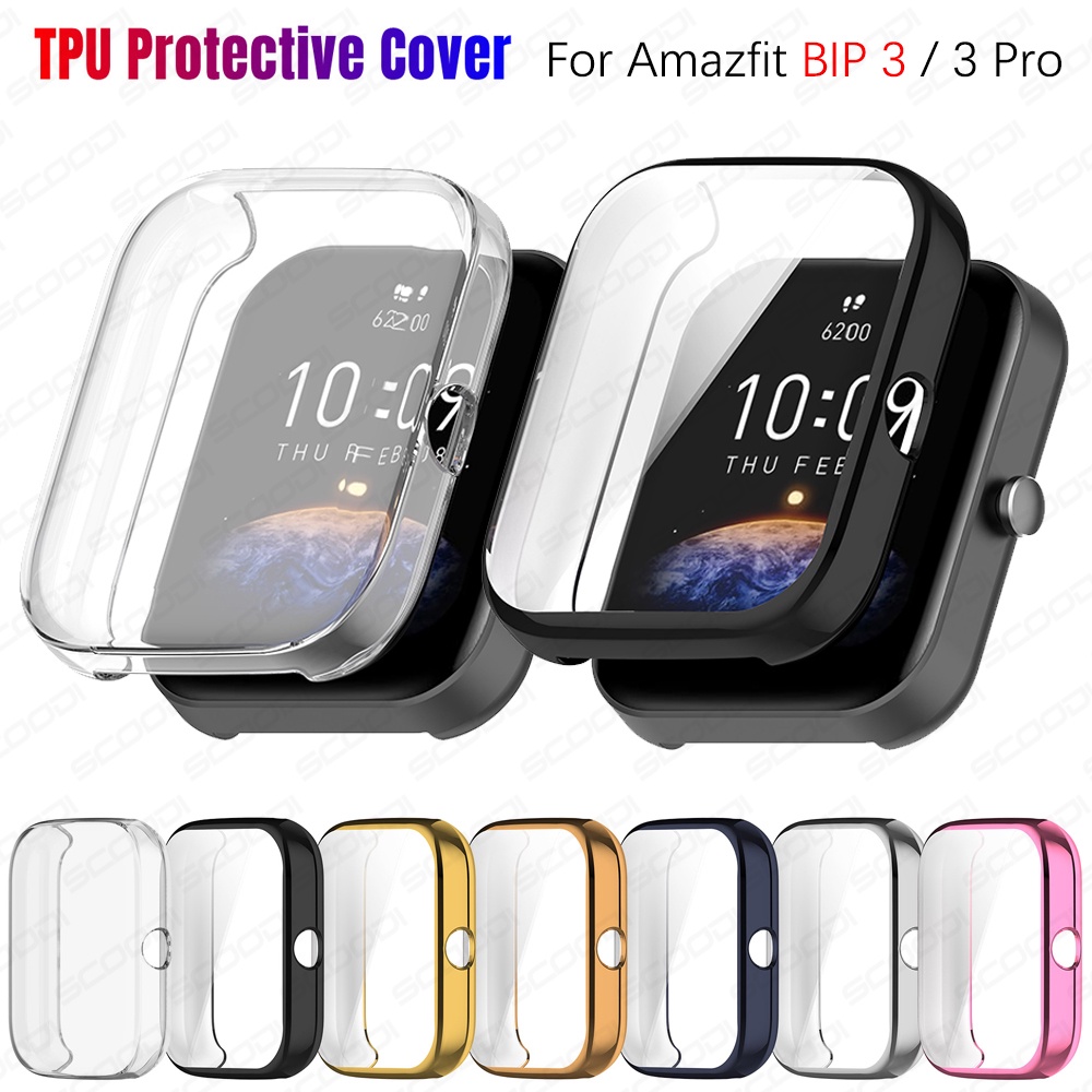 เคสป้องกัน TPU อุปกรณ์เสริม สําหรับ Amazfit Bip3/Bip3 Pro Smartwatch – โปรปัง