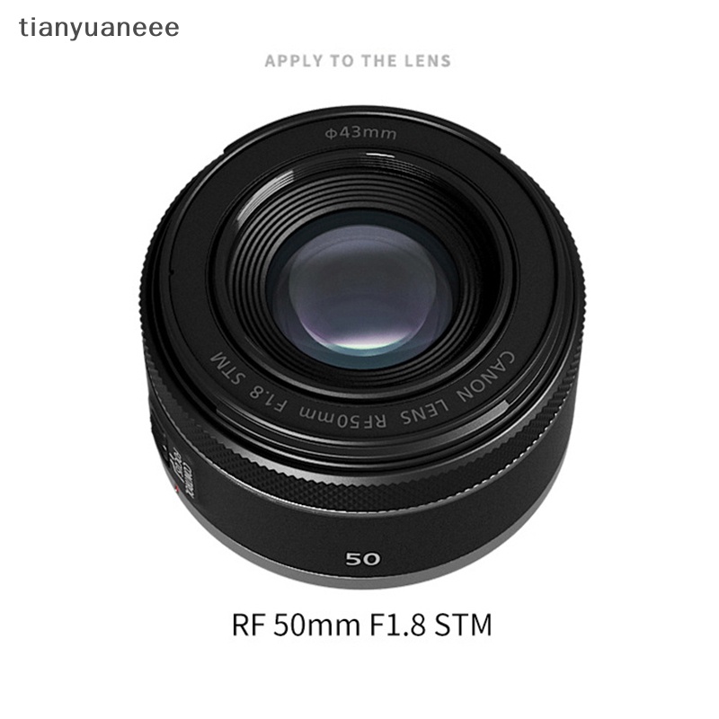 Tianyuaneee ES65B เลนส์ฮู้ดบังแดด แบบเปลี่ยน ES-65B สําหรับ Canon RF 50 มม. F1.8 STM RF 50 มม. f/1.8 STM Well