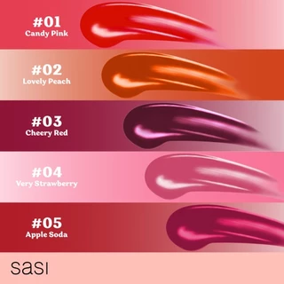 ของแท้/พร้อมส่ง Sasi Jolly Sweet Lip Tint 3g. ศศิ ลิปทินท์เนื้อเจลลี่ จอลลี่ สวีท ลิป ทินท์